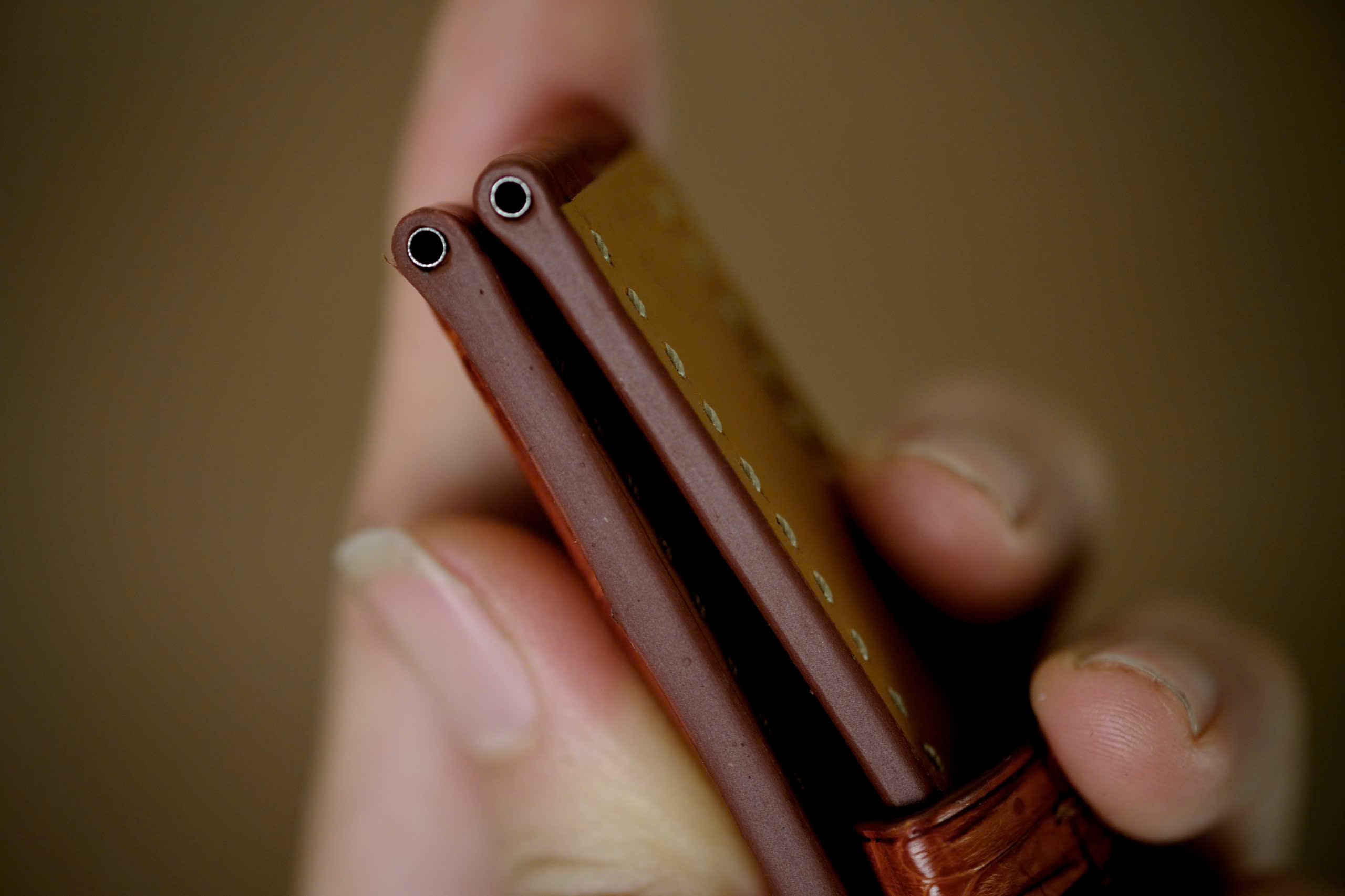 Handmade light brown strap for Panerai size 24 (or any size 27 26 24 22) - Image 5