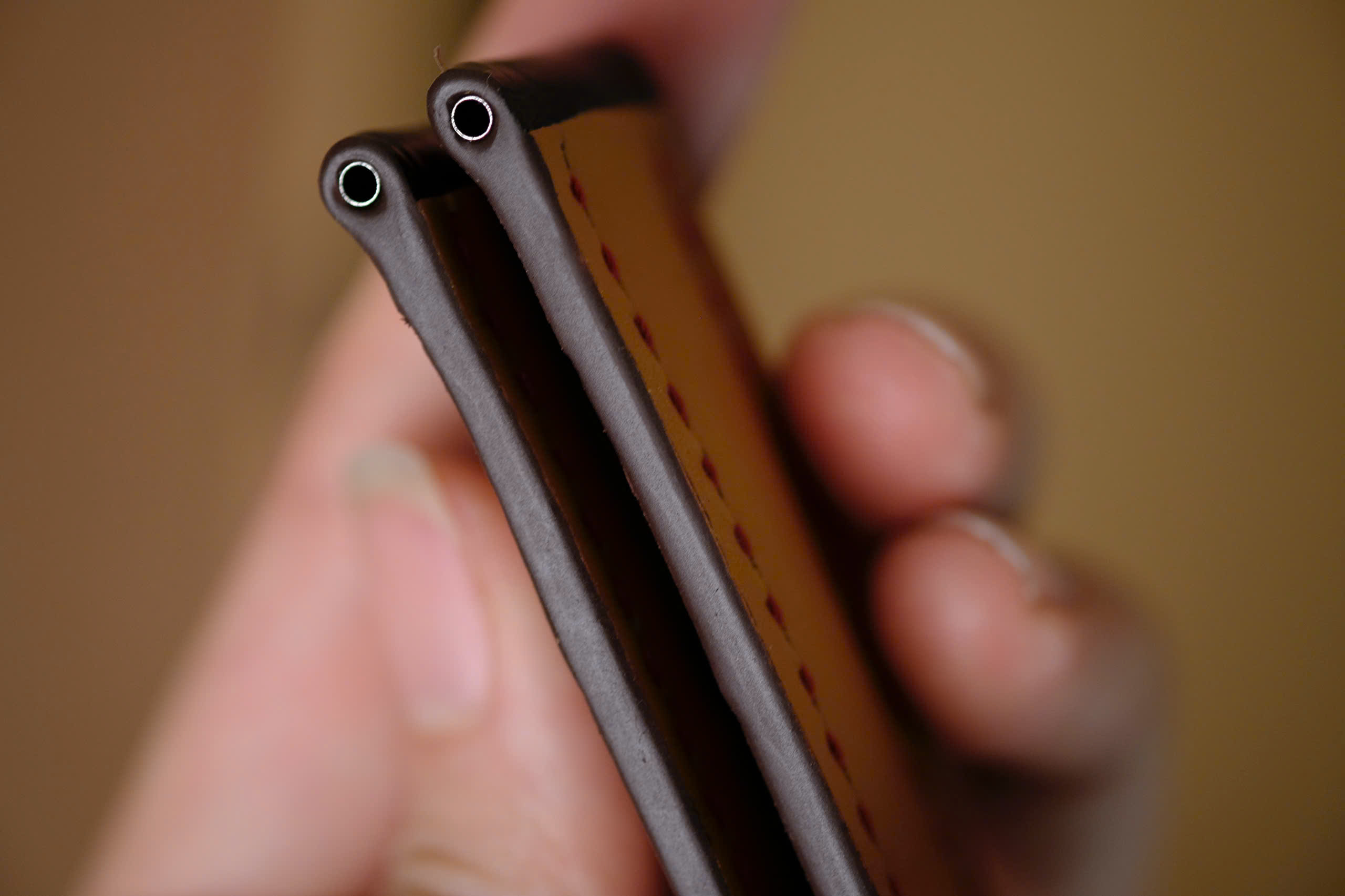 Handmade dark brown Crocodiles strap for Panerai - Image 7