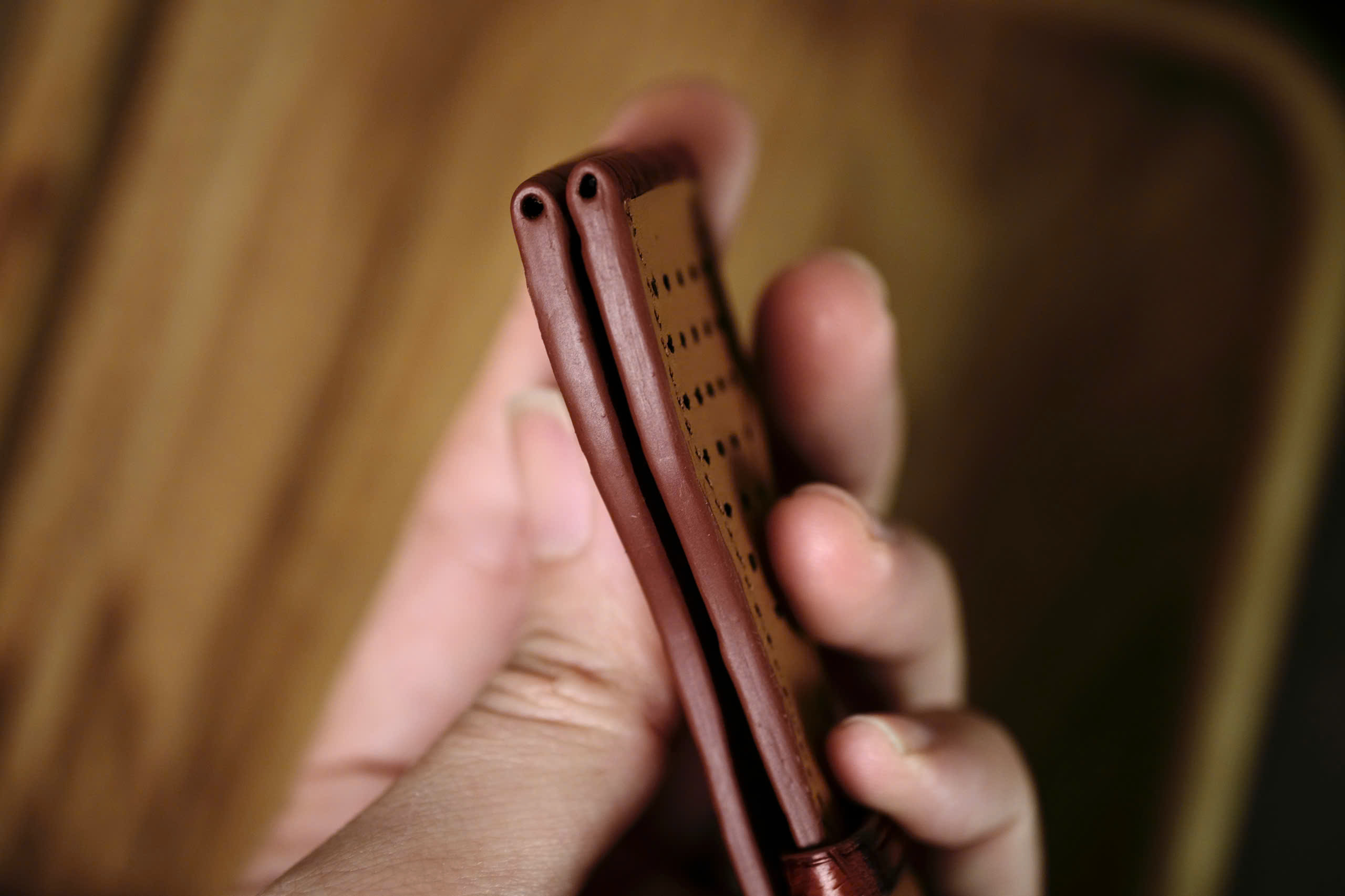 Handmade bordeaux strap for Roger Dubuis - Image 3