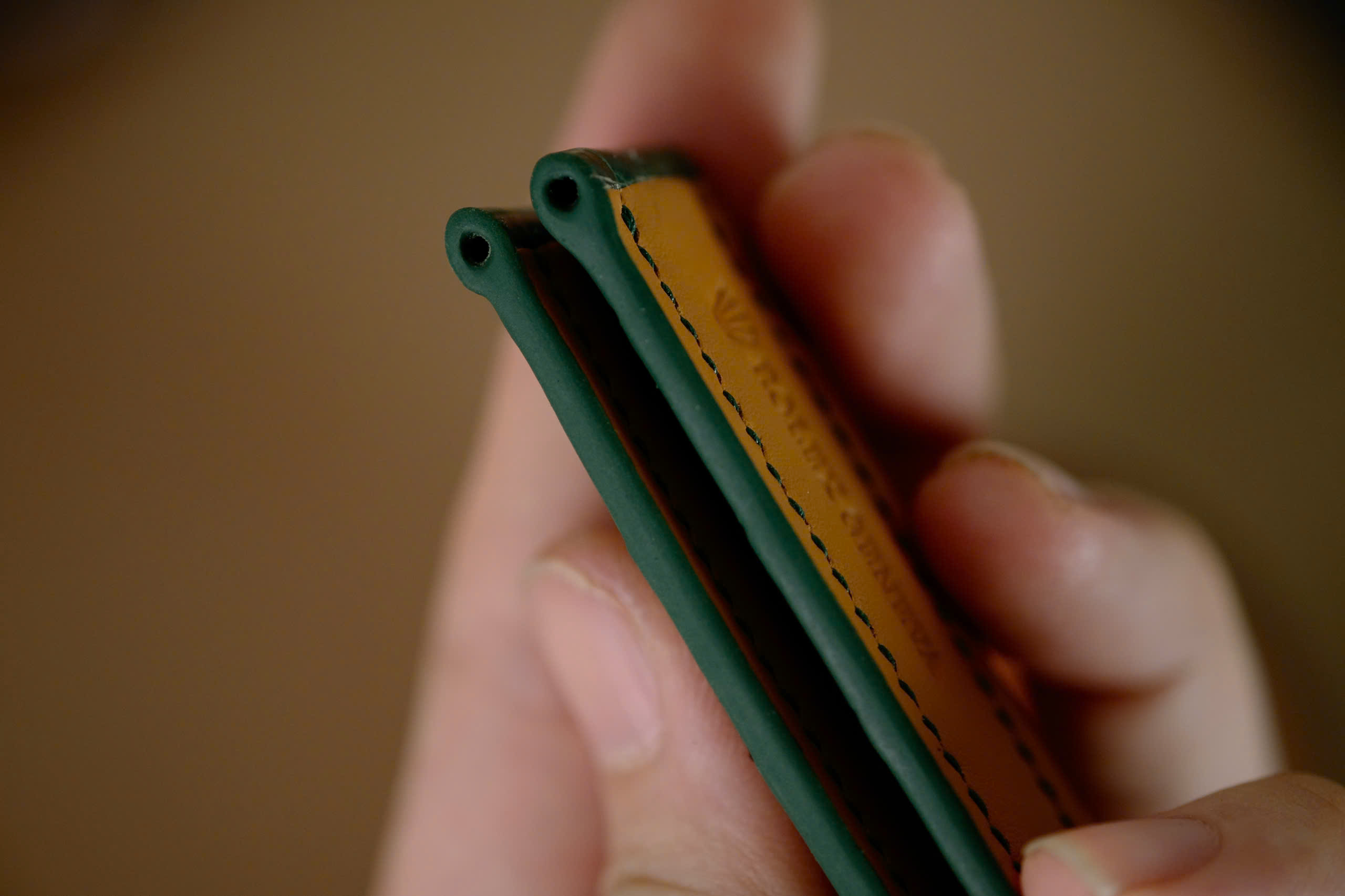 Handmade green strap for Rolex - Image 3
