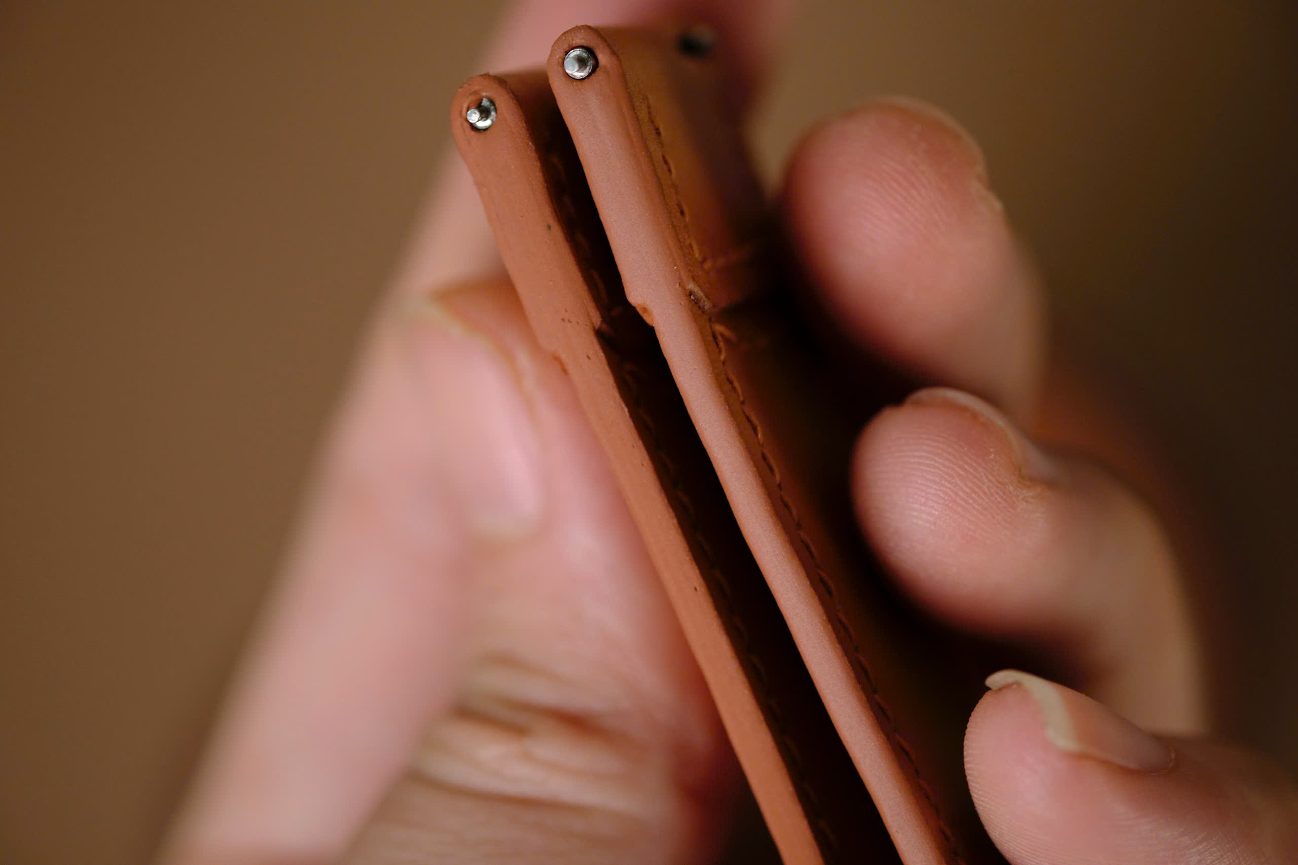 Handmade light brown Buttero strap for JLC Jaeger Lecoultre - Image 5
