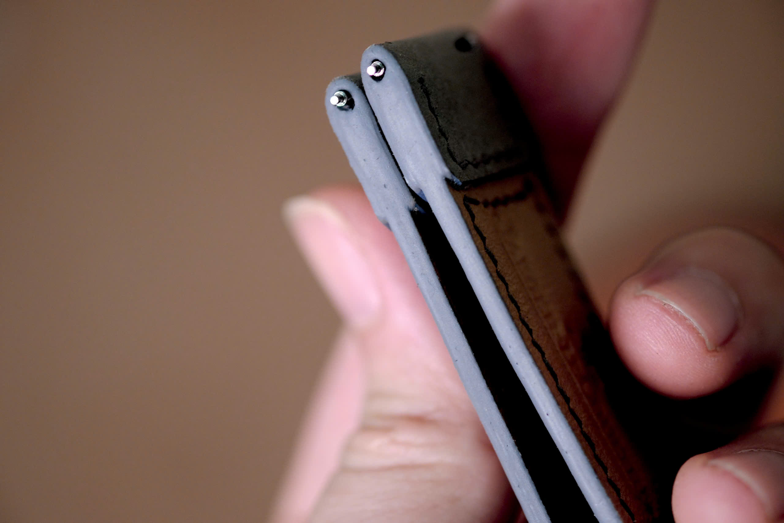 Handmade gray Suede strap for JLC Jaeger Lecoultre - Image 6