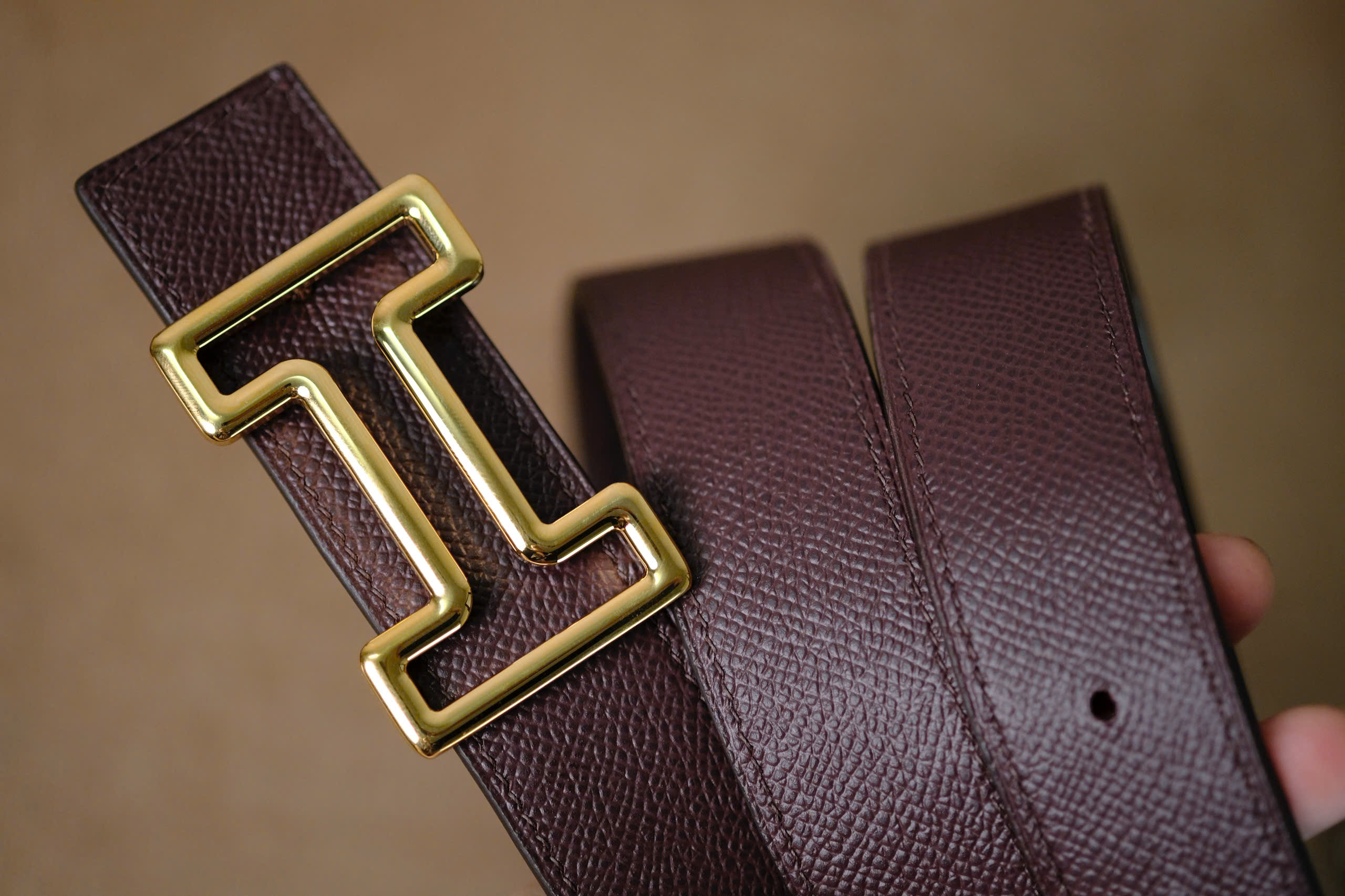 Handmade Belt Reversible for Man 2 sides - Image 7